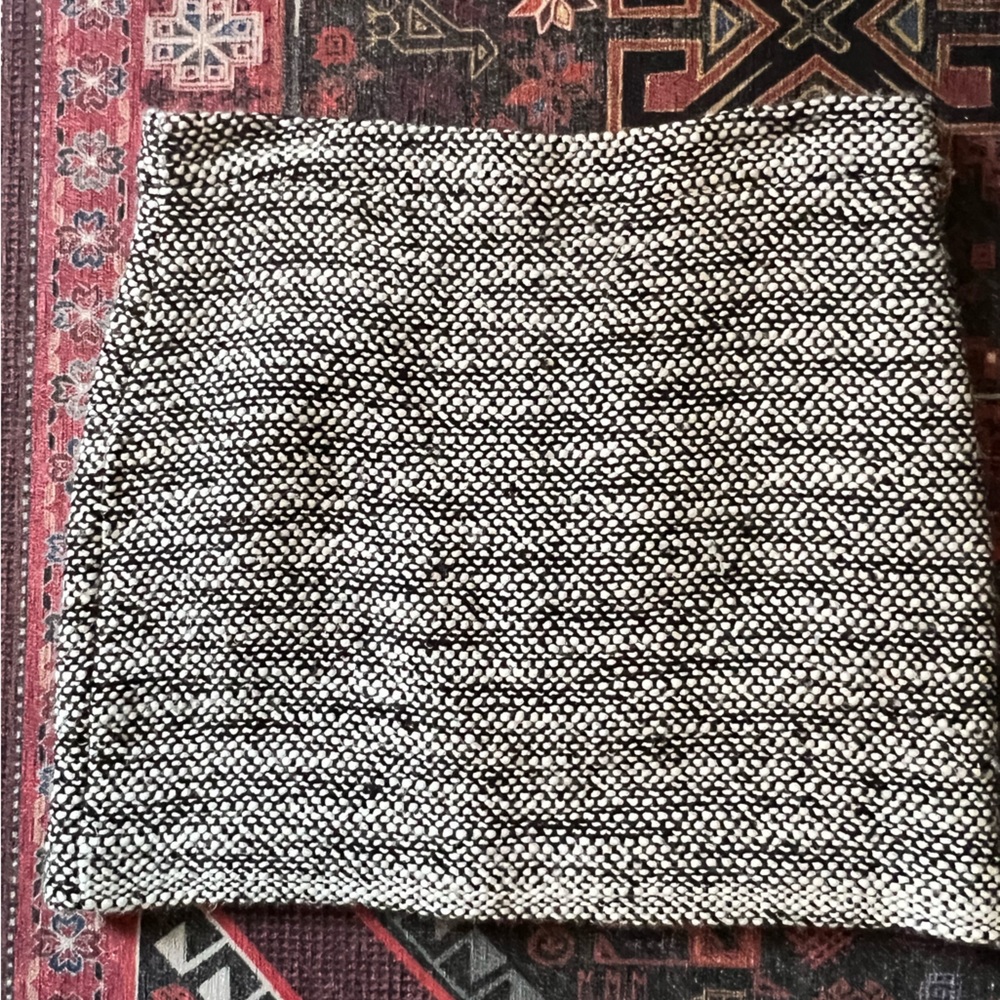 J Crew factory wool blend tweed mini skirt